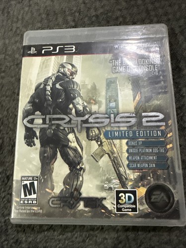 Crysis limited edition sony - edition, (sony